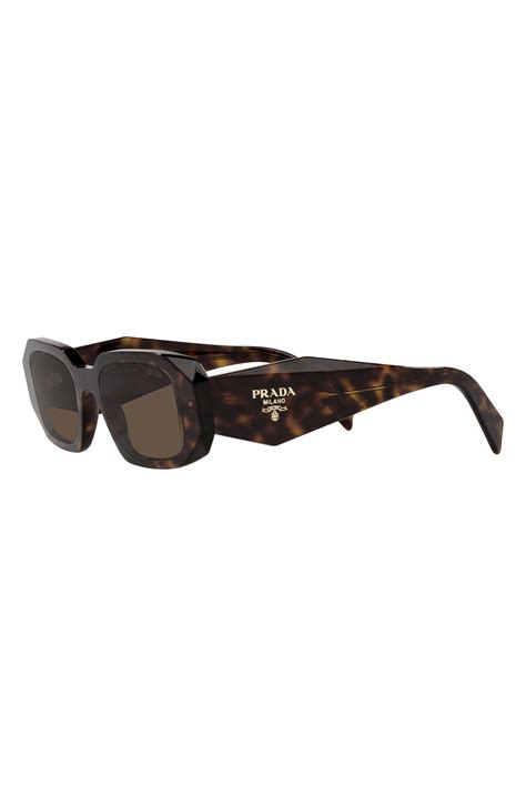 prada runwayred|prada runway 49mm rectangle sunglasses.